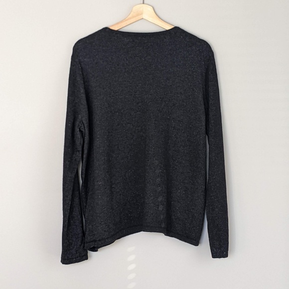 Clements Ribeiro Pop beaded LOVE wool cashmere blend sweater size M - L - Picture 3 of 13